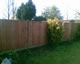 Heavy duty panels with concrete posts