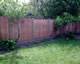 Exec. panel and concrete posts