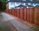 Featheredge fence