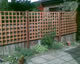 Trellis used as a screen